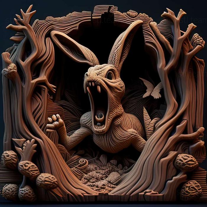 3D модель Гра Hell Yeah Wrath of the Dead Rabbit (STL)